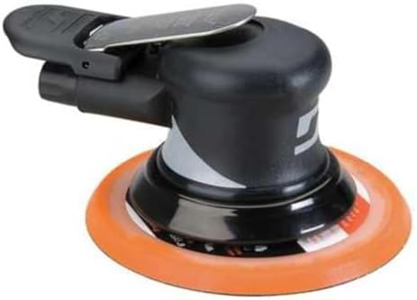 Dynabrade (56826) Dynorbital Supreme 6" (152 mm) Diameter Random Orbital Sander, Non-Vacuum | Proportionate 3/16" (5 mm) Diameter Orbit | 12000 RPM Pneumatic Motor