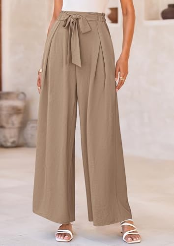 PRETTYGARDEN Women's Palazzo Wide Leg Work Dress Pants