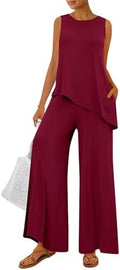 PRETTYGARDEN Women's Summer 2 Piece Matching Lounge Sets