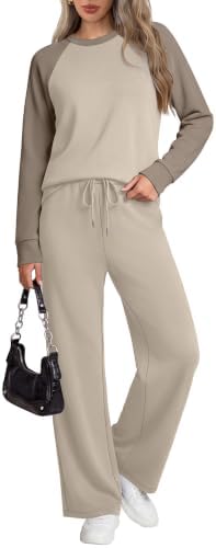WIHOLL Lounge Sets for Women 2 Piece Fall Outfits 2026 Fashion S-2XL