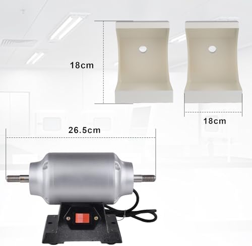550W Dental Double Top Lab Bench Buffer Polisher 3000RPM for Casting Jewelry Polishing Machine