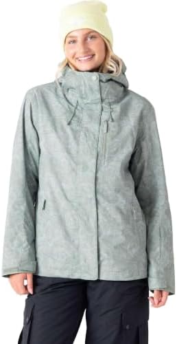 Roxy Women's Jetty 3-in-1 Snow Jacket – 10k Waterproof, Insulated, Pfas-free, Removable Inner Layer