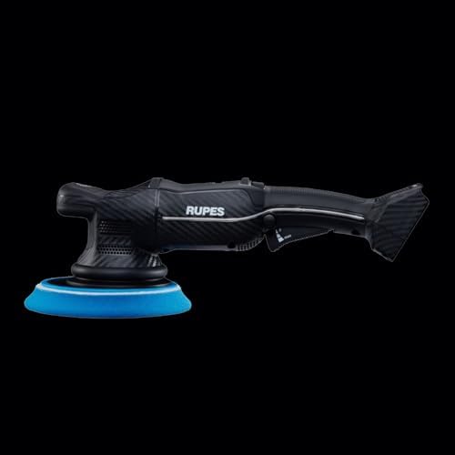 RUPES HLR21 BigFoot iBrid Random Orbital Cordless Polisher Tool with Dual Battery Charger & 2 Rechargeable Batteries