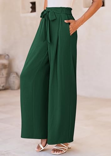 PRETTYGARDEN Women's Palazzo Wide Leg Work Dress Pants