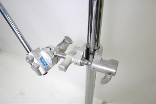 Kupo Super Viser Clamp with 3" Center Jaw and 5/8" Baby Stud for Secure Mounting on Pipes, Truss, Speed Rail, and Rigging Structures in Lighting and Grip Applications (KG602712)