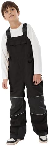 GSOU SNOW Kids Snow Bibs Boys Girls Ski Snowboard Pants (3-16Years)