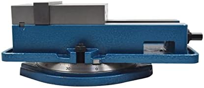findmall 5 Inch Accuracy Mill Vise 360 Swivel Base Heavy Duty Milling Vise Fit for Milling Shaping and Drilling Machines