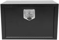 24 Inch Underbody Truck Box Steel Storage Tool Box,24 x 14 x 16 Tool Chest Organizer w/Lock and Keys For Pickup,Truck Bed, RV, Trailer,Heavy Duty Waterproof Black box