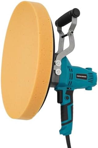 Handheld Orbital Sander, 850W Electric Drywall Sander with 3 Type Grinding Discs 6-Speed Adjustable 10.6 Inch Palm Sander Kit for Drywall Ceiling Putty Concrete Polishing