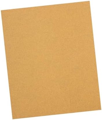 1 Pcs 100 Grit Sandpaper 9 x 11 Inch Sand Paper Alumina Gold