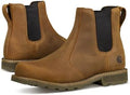 Carhartt Women's Frontier Water-Resistant Chelsea Steel Toe Boots for Women - Lightweight EVA Midsole, Durable Rubber Outsole and Cushion Footbed