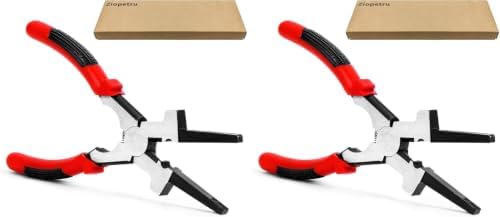 8"MIG Welding Pliers, Multi-functional Carbon Steel MIG Welding Pliers with Insulated Handle, Long Nose Wire Cutting Tools - Reliable and Durable (1Pack) (Pack of 2)