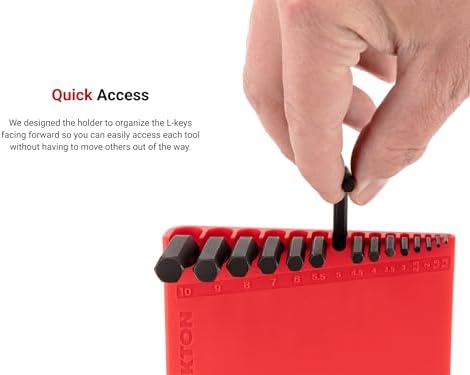 TEKTON 10-Tool Hex L-Key Holder (1.3-10 mm) | OKH32102