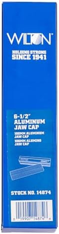 Wilton Magnefix 6-1/2" Aluminum Vise Jaw Pads (A-6.5)