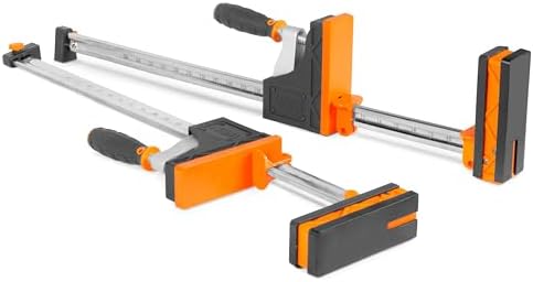 WEN Parallel Clamp Kit with Two 24-Inch Clamps, Two 50-Inch Clamps, and Framing Kit (CLP14A)