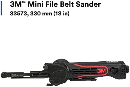 3M File Belt Sander Mini 33573, 13 in, 1 Per Box, File Sander for Cutting and Grinding