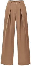 BTFBM Fall High Waisted Business Casual Palazzo Pants for Women Dressy 2026