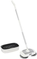 Electric Spin Mop with Bucket,Cordless Electric Mop with LED Headlight and Water Spray, Electric Floor Cleaner with 4 Pack Mop Pads & 300ml Tank, for Floor Cleaning, Tile Floors