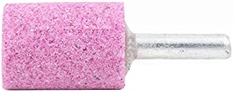5pcs 6mm Shank Abrasive Stone Points Polishing Grinding Head Electric Bit Wheel For Ceramics Rotary Accessory Power Tool,Cylindrical type,6 x 35mm T