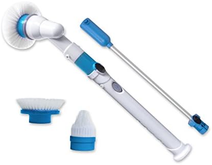 Hurricane Spin Scrubber Cordless Rechargeable Power Scrubber by BulbHead (1 Pack)