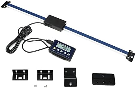 Digital Readout Linear 0-500mm/20inch，LCD Remote Digital Linear Scale DRO for Milling Machines Lathes