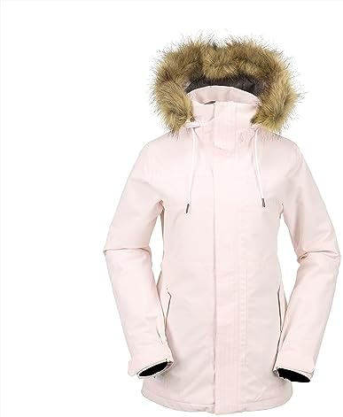 Volcom Women's Fawn Insulated Snowboard Ski Winter Hooded Jacket