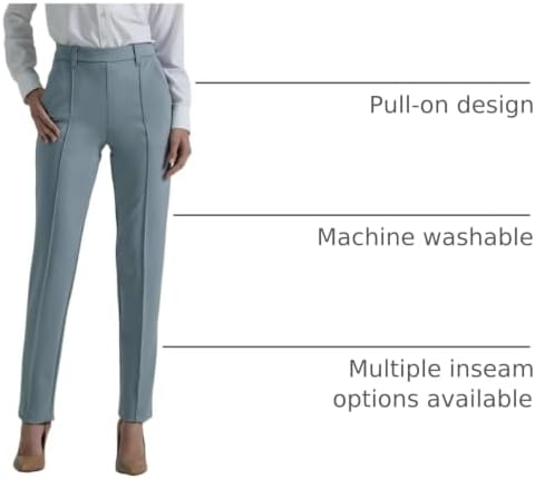 Lee Women's Ultra Lux Comfort Any Wear Straight Leg Pant