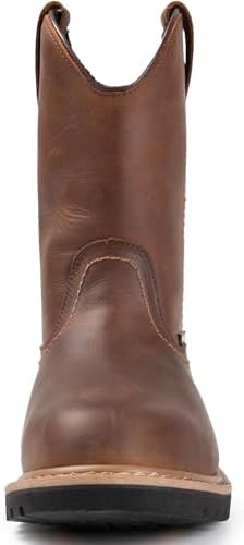 SUREWAY 10in Mens Soft/Steel Toe Waterproof Wellington Work Boot