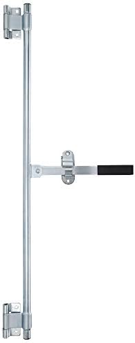 RecPro Cam Bar Lock Kit | Heavy-Duty Zinc Steel Lock with Handle & Hinges | Secure Doors, Trailers, Garages, or Windows | Sturdy, Easy-to-Use Locking System (55 inches)