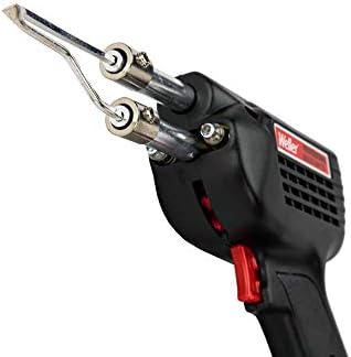 Weller 260 Watt & 200W Professional Soldering Gun Kit with Three Tips and Solder in Carrying Case | D550PK, (Pack of 2)