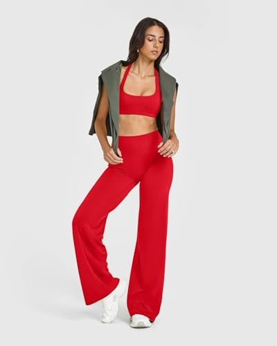 OQQ Yoga Pants Women Casual Soft Straight Leg Bottoms