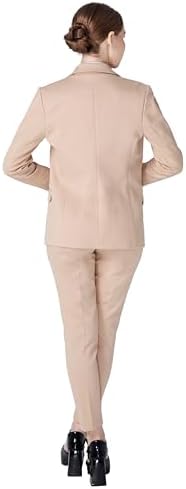 Marycrafts Women’s Two Piece Suits – Business Blazer Pant Suit Set, Professional Work Outfit for Office