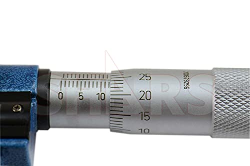 Shars 0-25mm Digit Outside Micrometer 303-2402 New !)