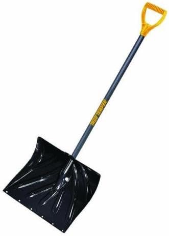 True Temper 18 In. Snow Shovel & Pusher/Snow Removal Tools 36-in Steel Handle - 1627200