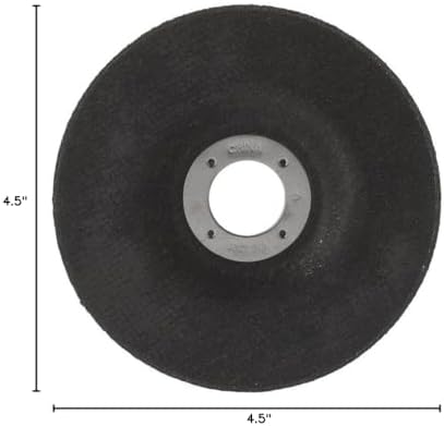 Mercer Industries 632020 - 4-1/2" x .045 x 7/8" Type 27 ZSPEED Zirconia Cut-Off Wheels for Stainless Steel (50 pack)