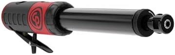 Chicago Pneumatic CP7412 - Air Die Grinder Tool, Welder, Woodworking, Automotive Car Detailing, Stainless Steel Polisher, Heavy Duty, Straight, 1/4 Inch (6 mm), 0.56 HP / 420 W - 22000 RPM