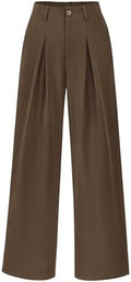 BTFBM Fall High Waisted Business Casual Palazzo Pants for Women Dressy 2026