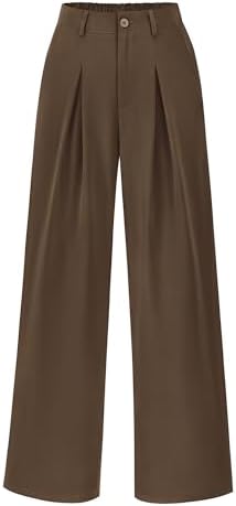 BTFBM Fall High Waisted Business Casual Palazzo Pants for Women Dressy 2026