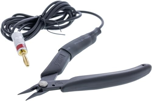 Grounded Pliers - Xuron® Small Tweezer Nose® - Black Handles