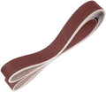 HARFINGTON 2 x 72 Inch Sanding Belts, 10 Pcs 400 Grits Aluminum Oxide