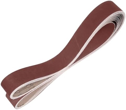 HARFINGTON 2 x 72 Inch Sanding Belts, 10 Pcs 400 Grits Aluminum Oxide