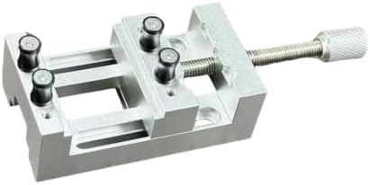 Mini Bench Vise Clamp Sturdy Metal Table Vise Small Vice Hand Tool Multipurpose Clamping Device Suitable for Filing Gluing Cutting Assembly Tasks