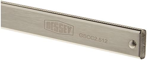 Bessey Clutch Style Bar Clamps - 12 In 600 lb - GSCC2.512- Woodworking Clamps with Ergonomic Handle, Non-Marring Pads, Durable Cast-Iron Jaws & Serrated Rail for Carpentry & Cabinetry