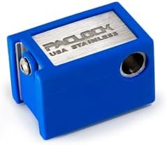 PACLOCK's 80-Series Trailer Hitch Lock, Standard Rekeyable (SR), Body Only (No Pin), Keyed Different, 304 Stainless Steel