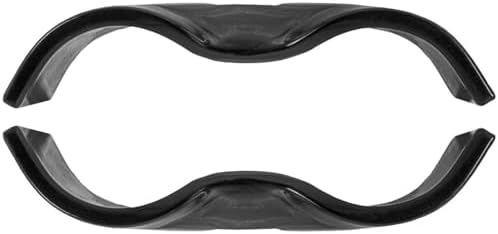 1-5/8" Black Chain Link Fence Panel Clamps with Bolts and Nuts - Saddle Clamps for Dog Kennels and Temporary Fencing (Case of 50)