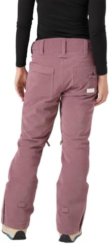 Roxy Women's Nadia Ski Pant – 10K Waterproof, Insulated, PFAS-Free, Adjustable Waist & Snow Gaiters