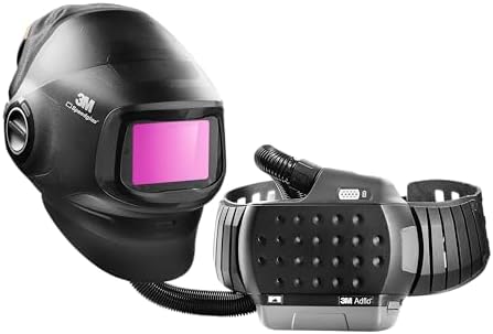 3M Speedglas G5-01 Heavy-Duty Welding Helmet with 3M Adflo PAPR Assembly 46-1101-30TW, G5TW ADF, NIOSH Approved, ANSI Z87.1-2015, Professional Welding Respirator System