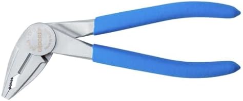 Gedore 8248-160 TC Combination Pliers, Angled, 160 mm, Plastic Grip