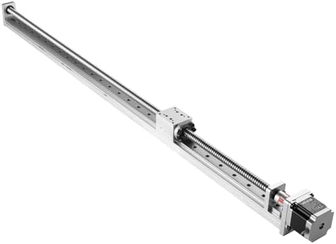 VEVOR Linear Guide, 1000 mm Stroke Work Size, Ball Screw Motion CNC Linear Guide Stage Actuator, Motorized Nema 23 Stepper Motor, High Precision, for Engraving Machine CNC Milling Machine 3D Printer