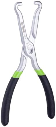 OEMTOOLS 25213 Slip-Joint Electrical Disconnect Pliers for Fuel Lines | Fuel Line Disconnect Tool w/ Inline & Bypass Tips, Automotive Electrical Disconnect Pliers w/ Comfort Grips, Knurled Tips